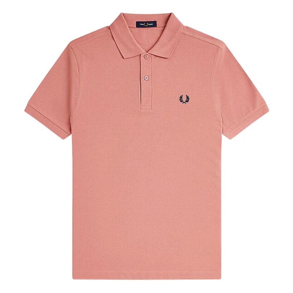 Fred Perry Mens Logo Cotton Polo Shirt / Putty
